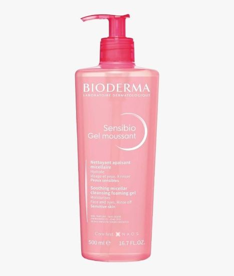 صورة جل منظف رغوي للبشرة الحساسة بيودرما 500 مل